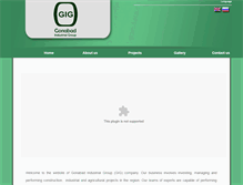 Tablet Screenshot of gig-co.com